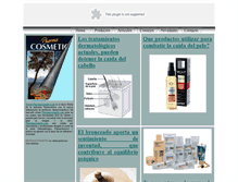 Tablet Screenshot of pharmacosmetic.es